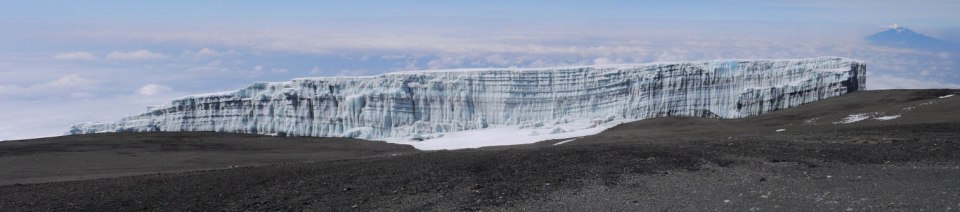 Kilimanjaro's southern icefields