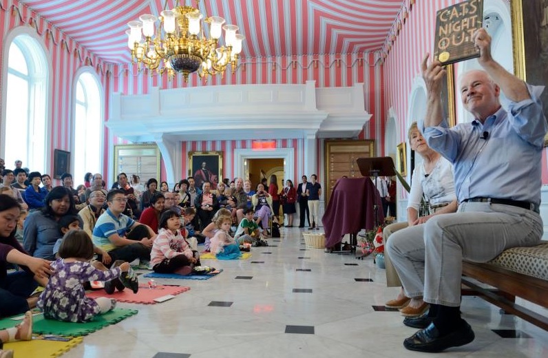 2013 Storytime launch at Rideau Hall