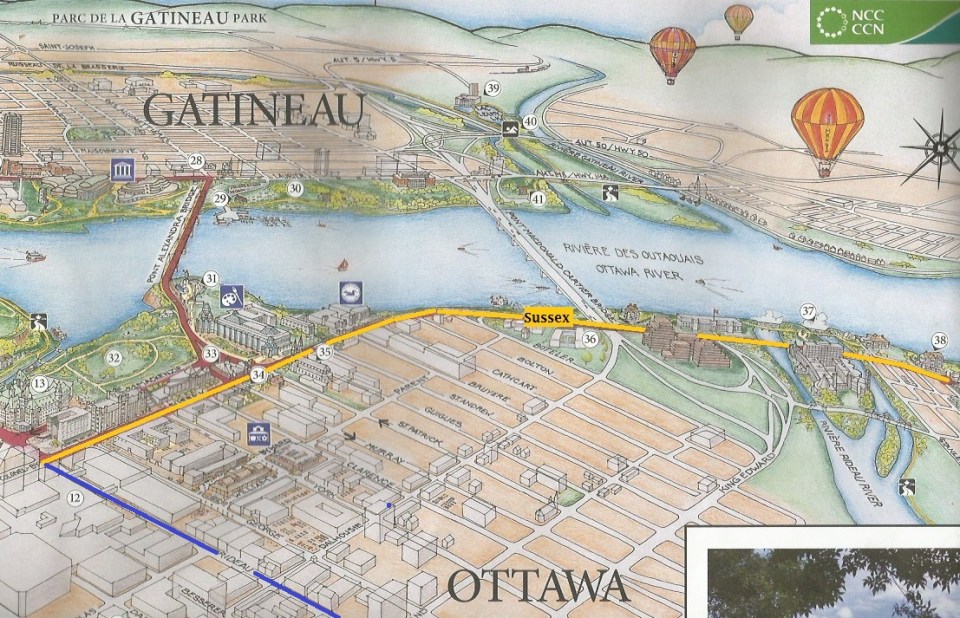 Sussex Drive Map for Simergphotos
