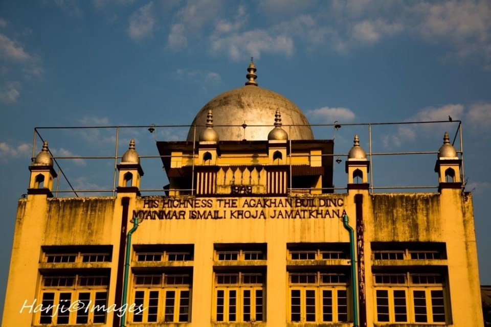 Myanmar Jamatkhana Exterior Closeup