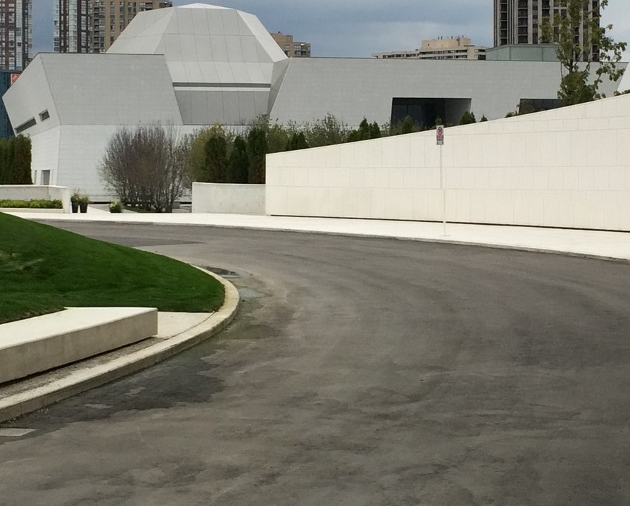 015-09-3 Aga Khan 2015 Aga Khan Museum from Ismaili Centre Passenger Drop Off
