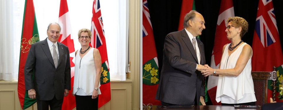 016-05 Aga Khan 2015 Government of Ontario Agreement