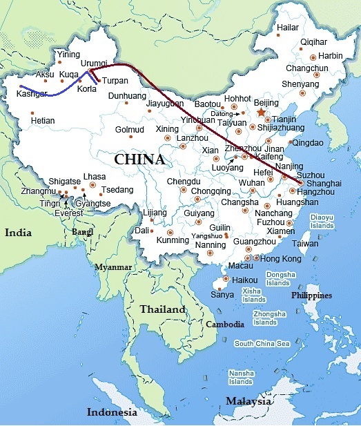 ali-karim-shangai-urumqi-turpan-urumqi-kashgar