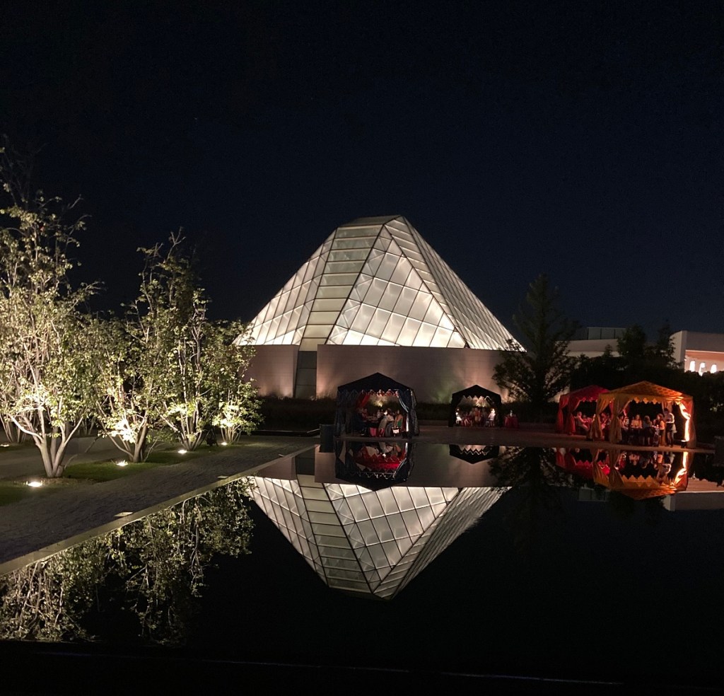 Ismaili Jamatkhana dome Tooronto Simerg