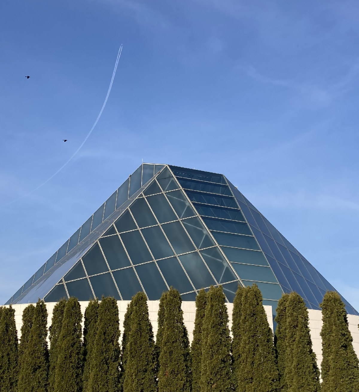 Ismaili Jamatkhana glass dome Toronto, Simerg Malik Merchant
