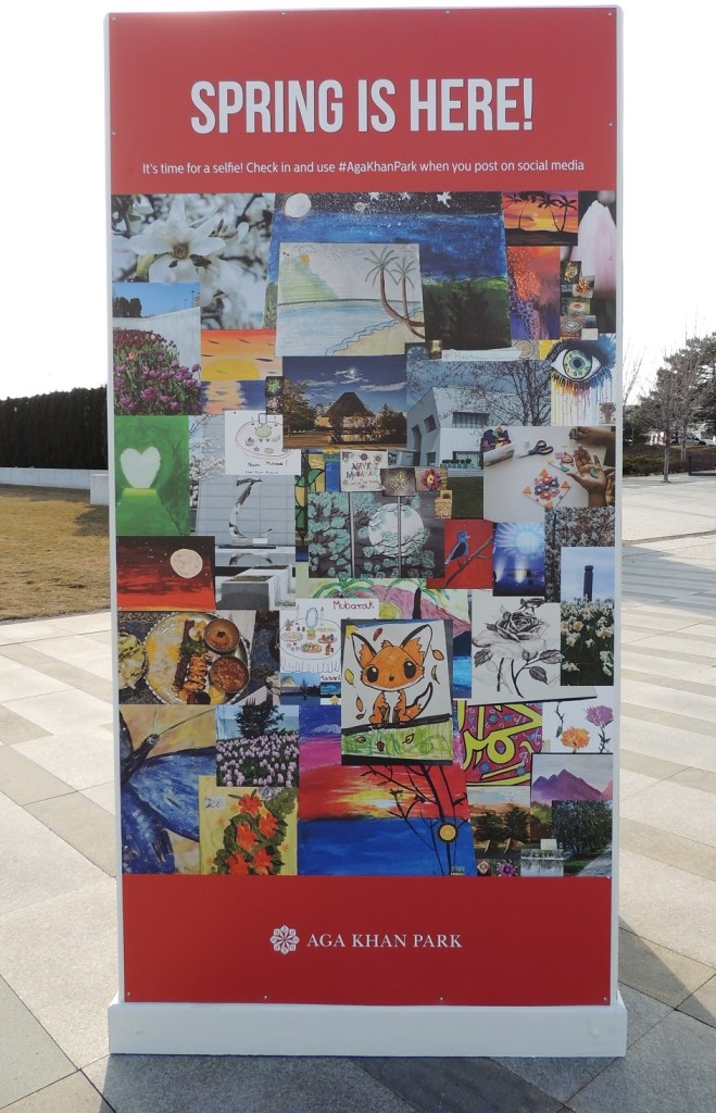 spring is here at aga khan park