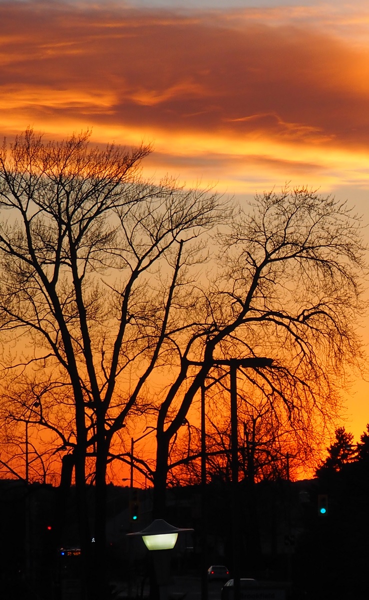 Sunset Aga Khan Park Simerg