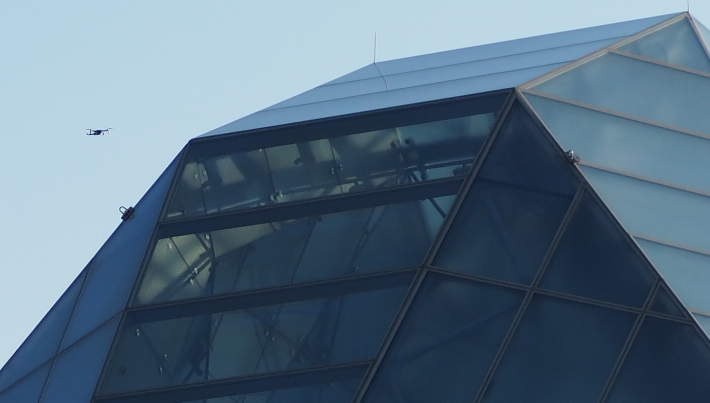 Drone at Aga Khan Park and Ismaili Jamatkhana