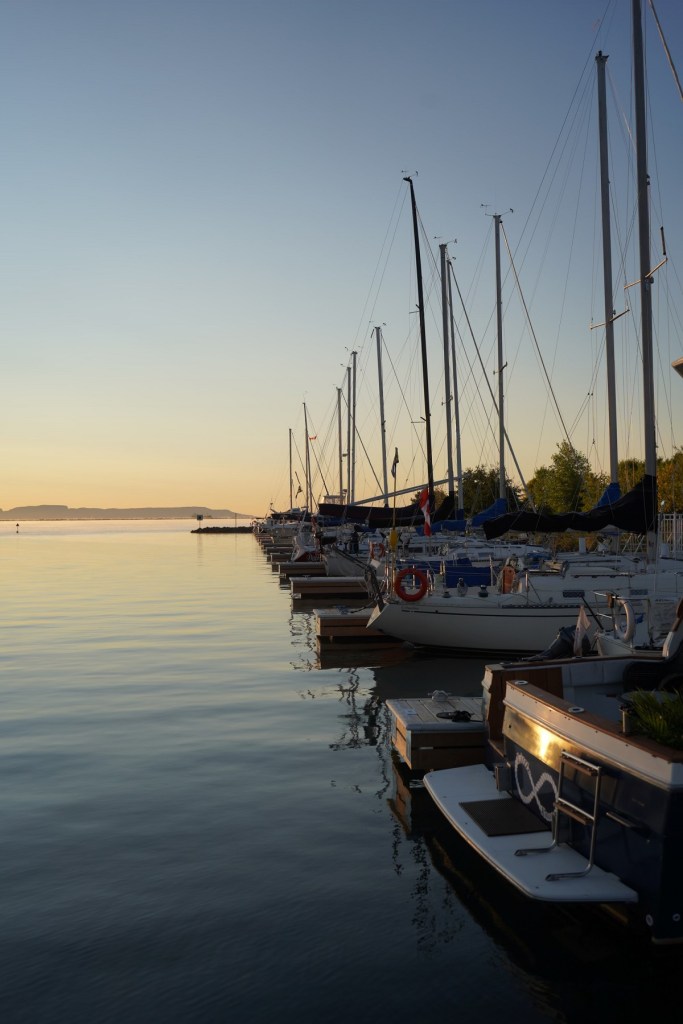 Boats at the Thunder Bay Marina. Nurin Merchant Simergphotos