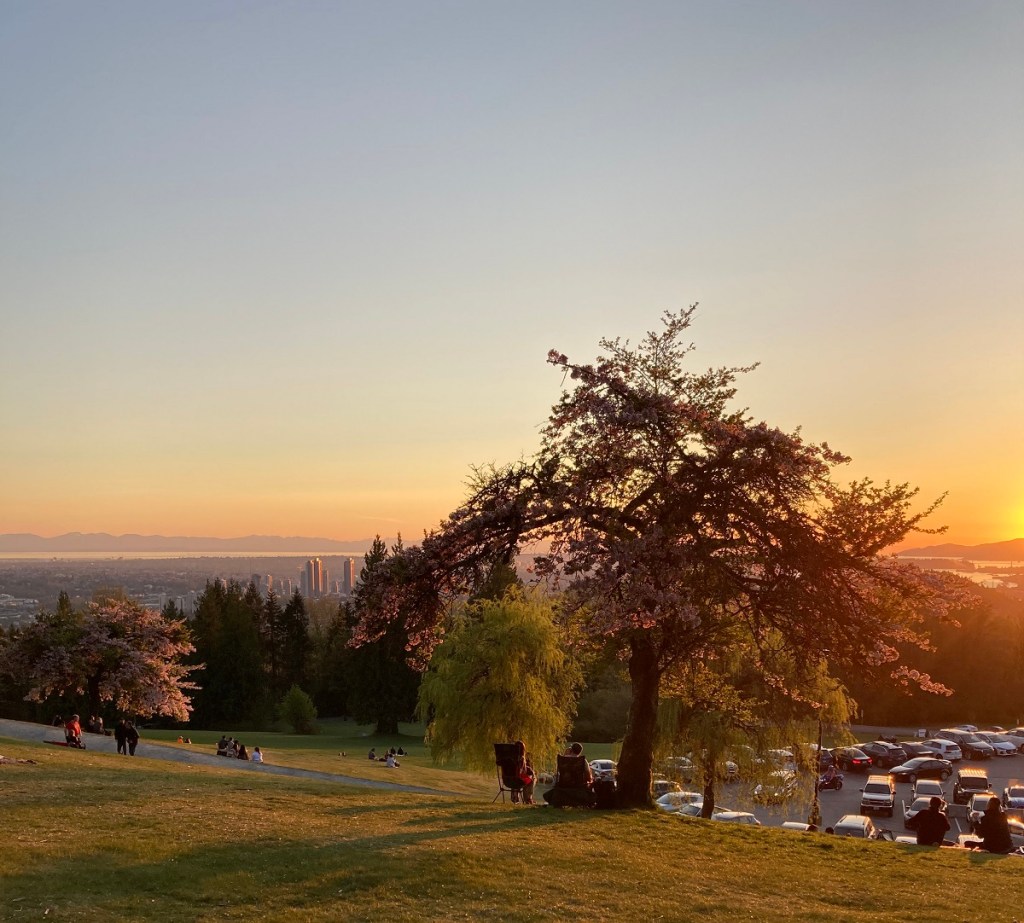 Sunset vancouver burnaby mountain park simergphotos malik merchant
