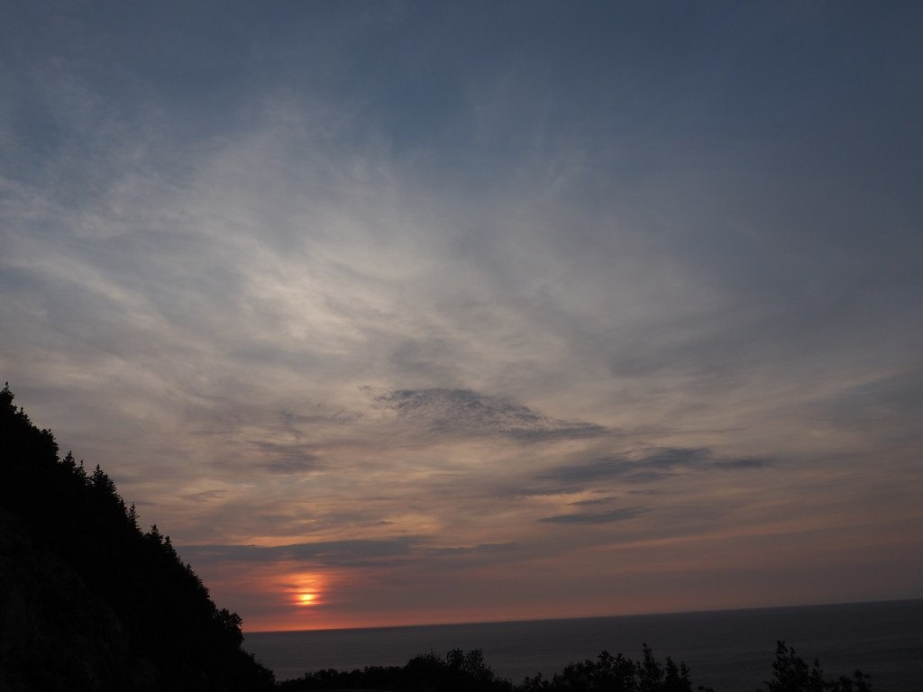 Cabot Trail sunset malik merchant simerg