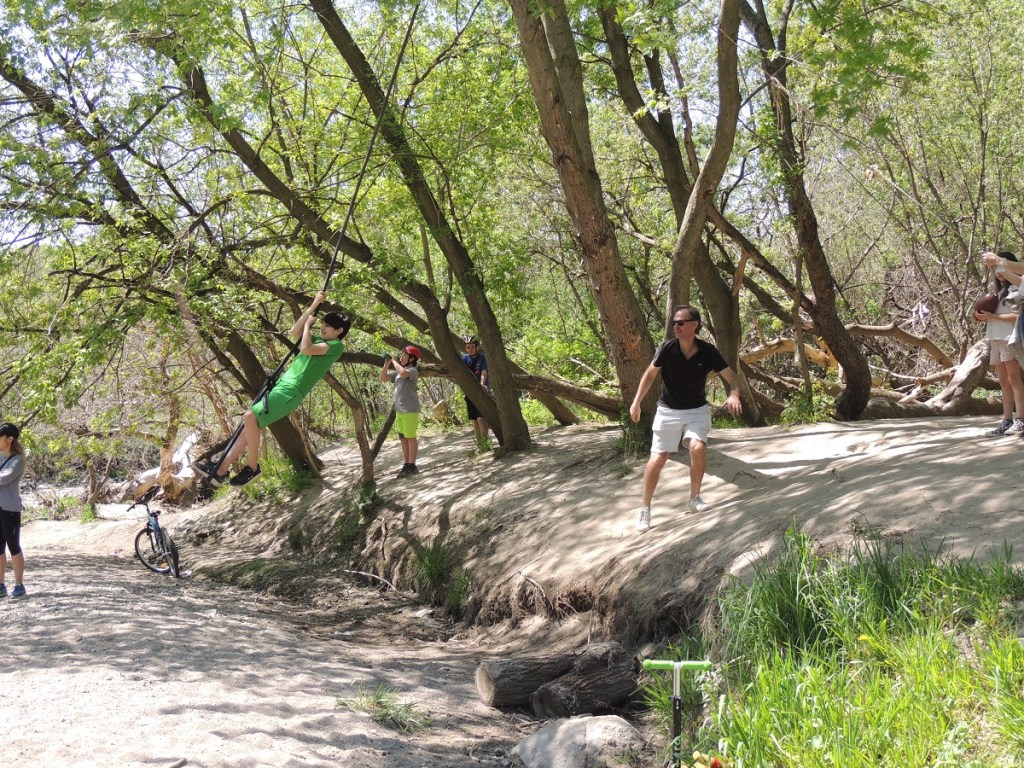 A space for a playground Fish East Don Trail Charles Sauriol Conservation Area Malik Merchant Simerg Photos Simergphotos Toronto's Parks Forests Trails and Gardens