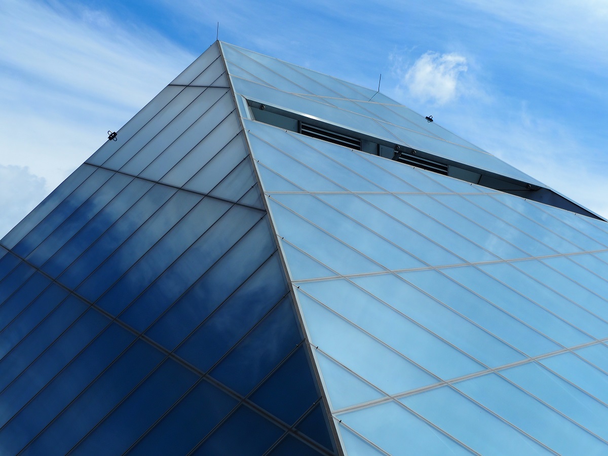 Ismaili Centre and Jamatkhana rooftop, Malik Merchant simergphotos
