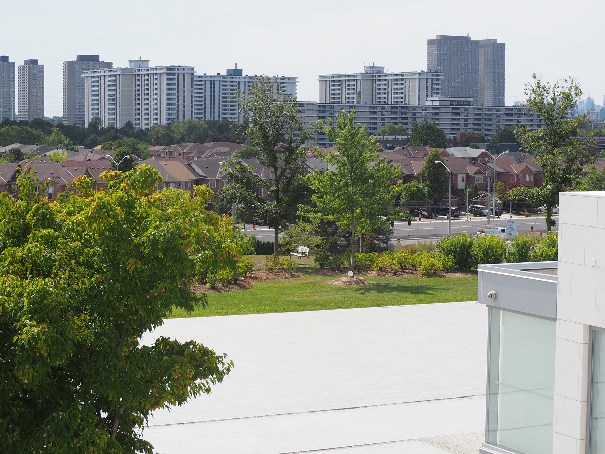 Residences near ismaili Centre Toronto.
