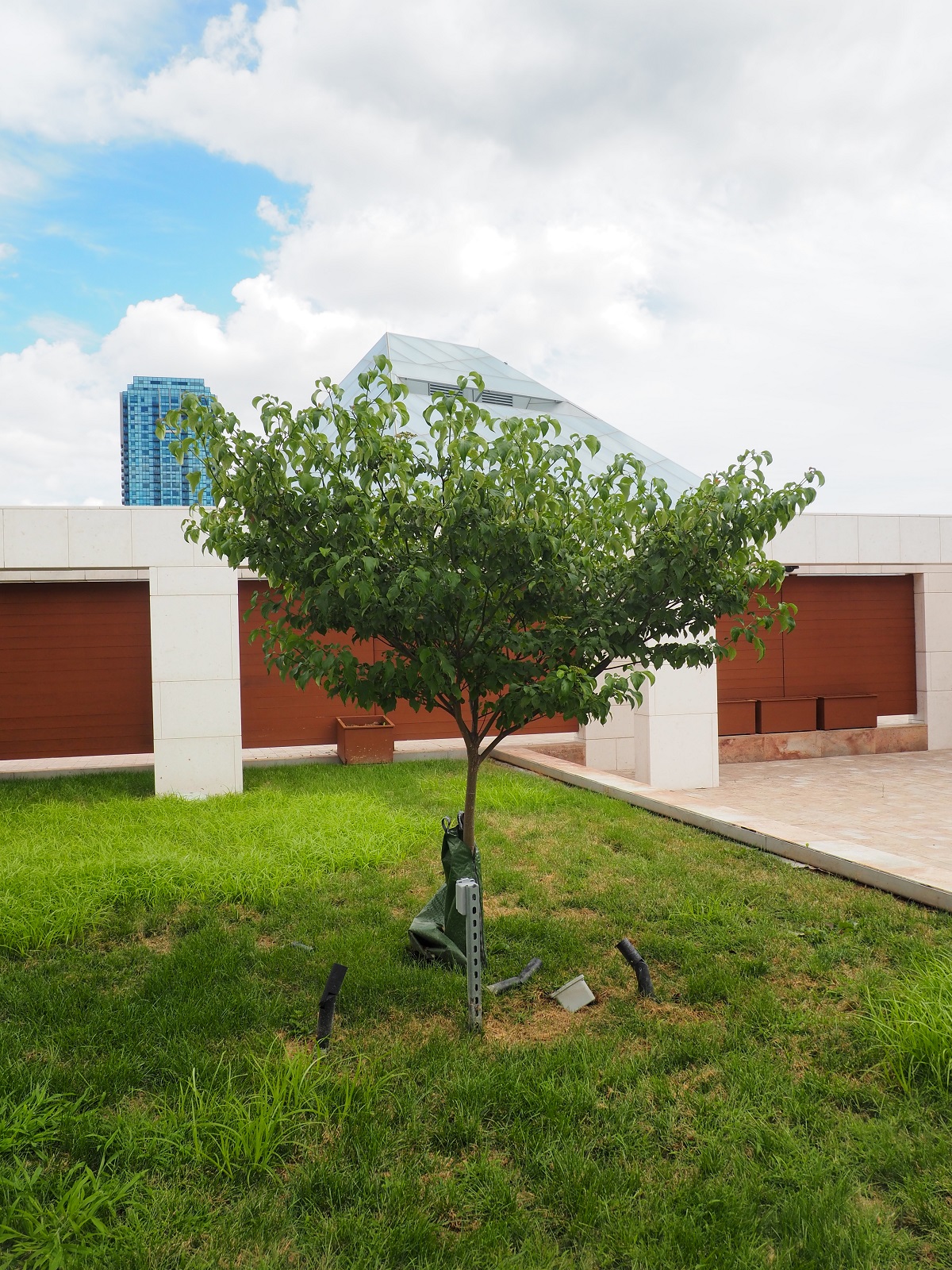 Ismaili Centre and Jamatkhana Toronto rooftop