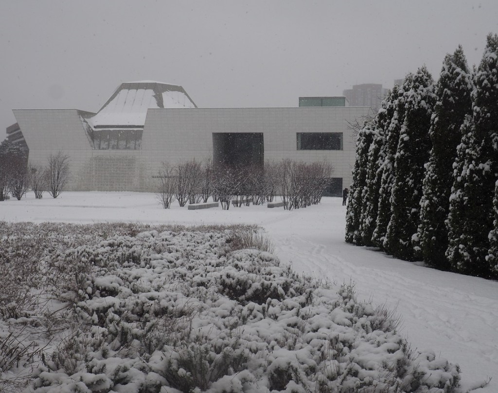 First snow fall Toronto 2021/2, Aga Khan Park, simerg photos Malik Merchant