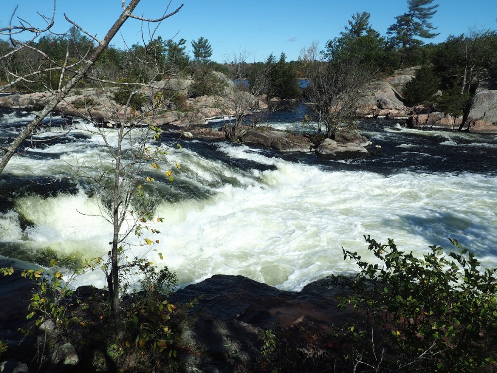 Autumn colours and nature Simergphotos Aga Khan III tribute Malik Merchant BURLEIGH FALLS PETERBOROUGH COUNTY