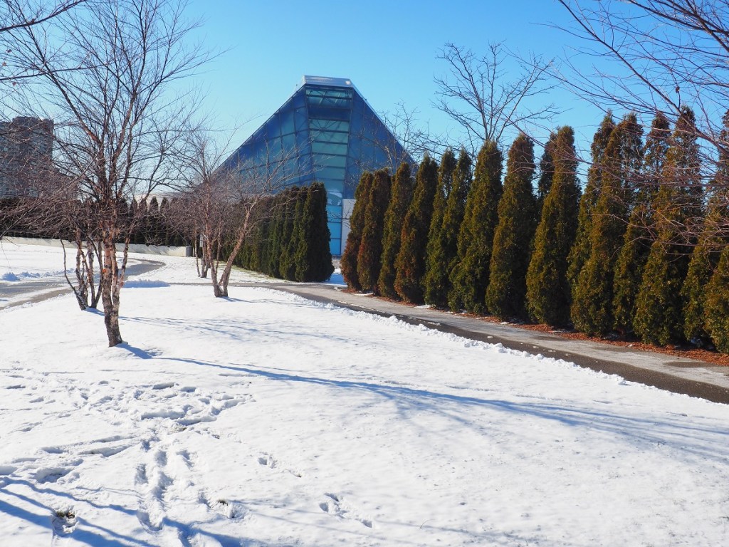 Aga Khan Park Ismaili Jamatkhana  dome Toronto Malik Merchant