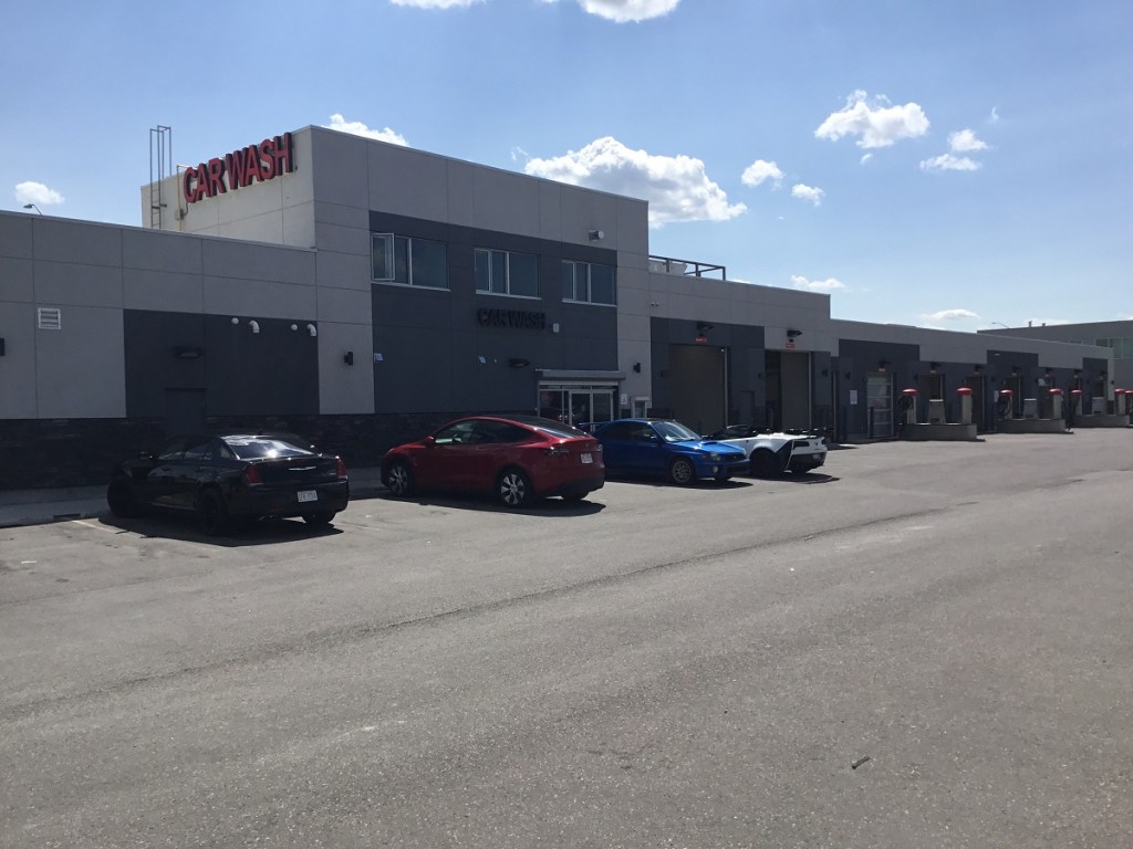 Scenes from Calgary Car Wash