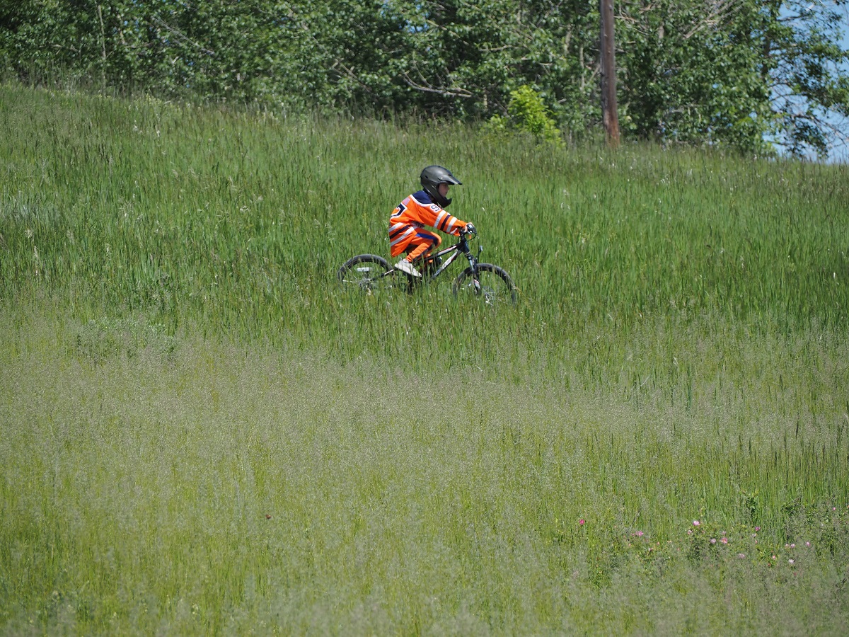 Scenes from Calgary, biking, simerg photos, nose hill park
