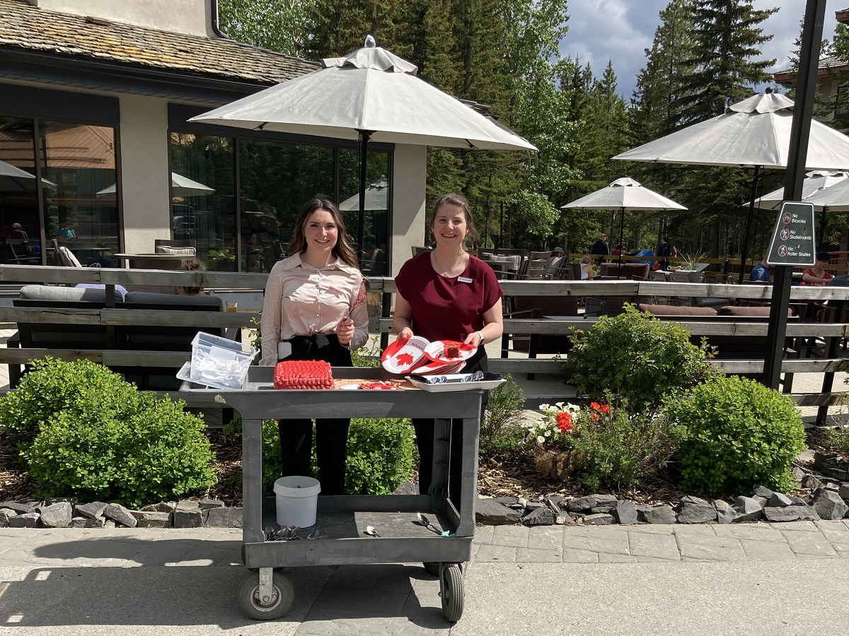 Canada Day Cake, Kananaskis Village, Simergphotos