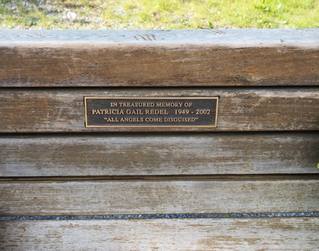 Commemorative Benches and Plaque Tributes to loved ones, Kananaski Country and Forget-me-not Pond, Malik Merchant Simerg Photos