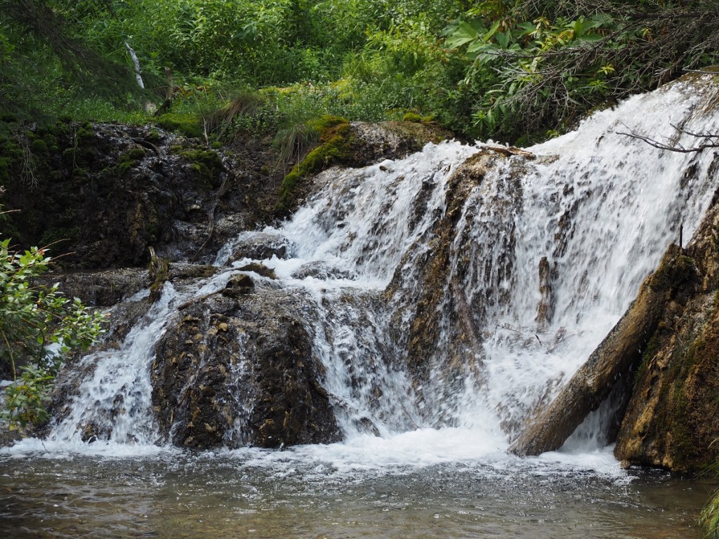 Big Hills Provincial Park water falls, Malik Merchant