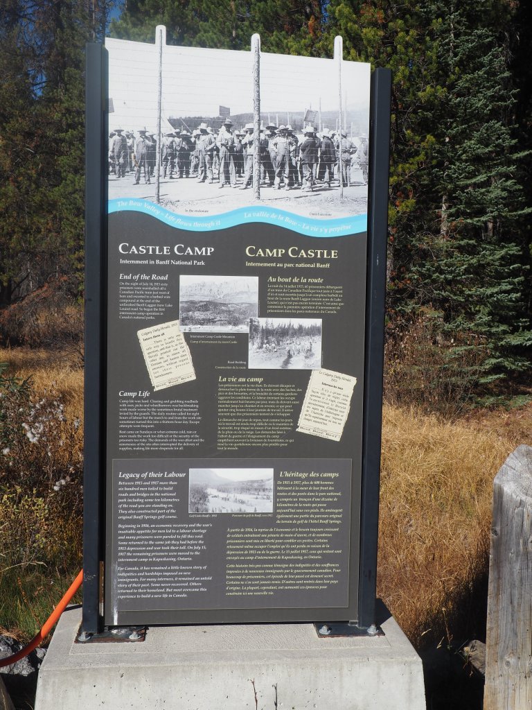 Castle Mountain Interment Camp, Banff National Park, Bow Valley Parkway
