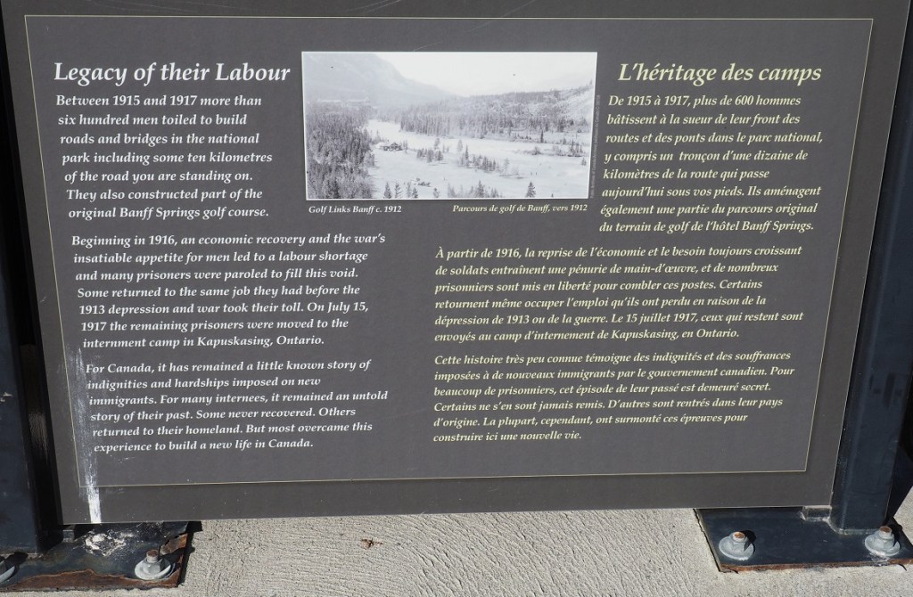 Castle Mountain Interment Camp, Banff National Park, Bow Valley Parkway