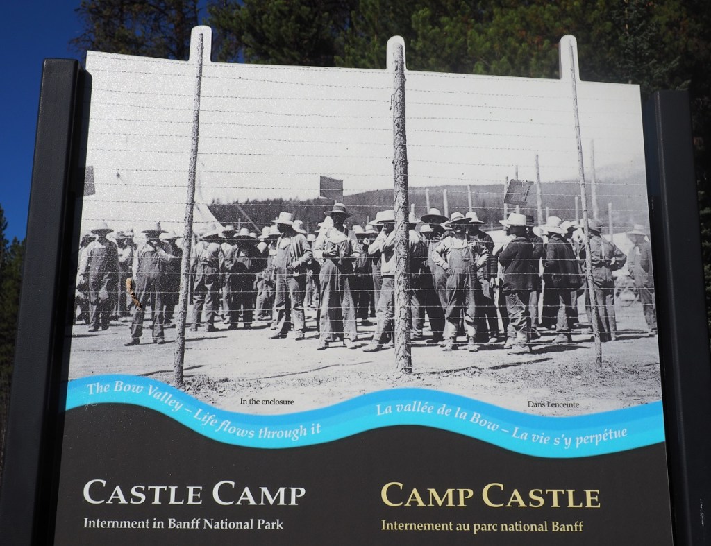 Castle Mountain Interment Camp, Banff National Park, Bow Valley Parkway