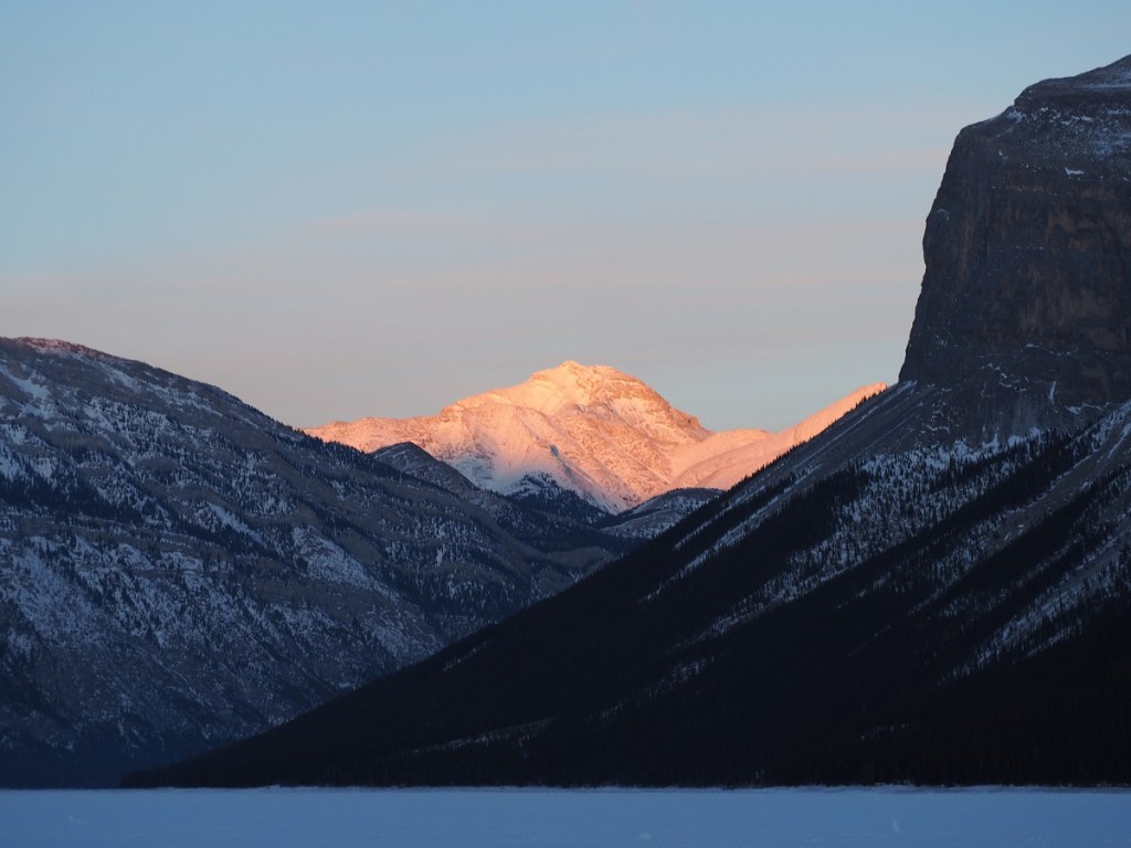 Lake Minnewanka sun set Banff, Malik Merchant simergphotos