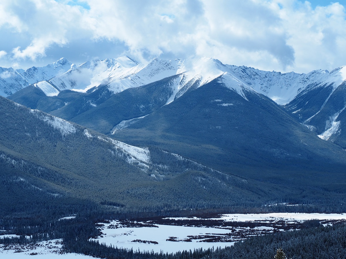 Vermillion Lakes from Norquay lookout, Banff