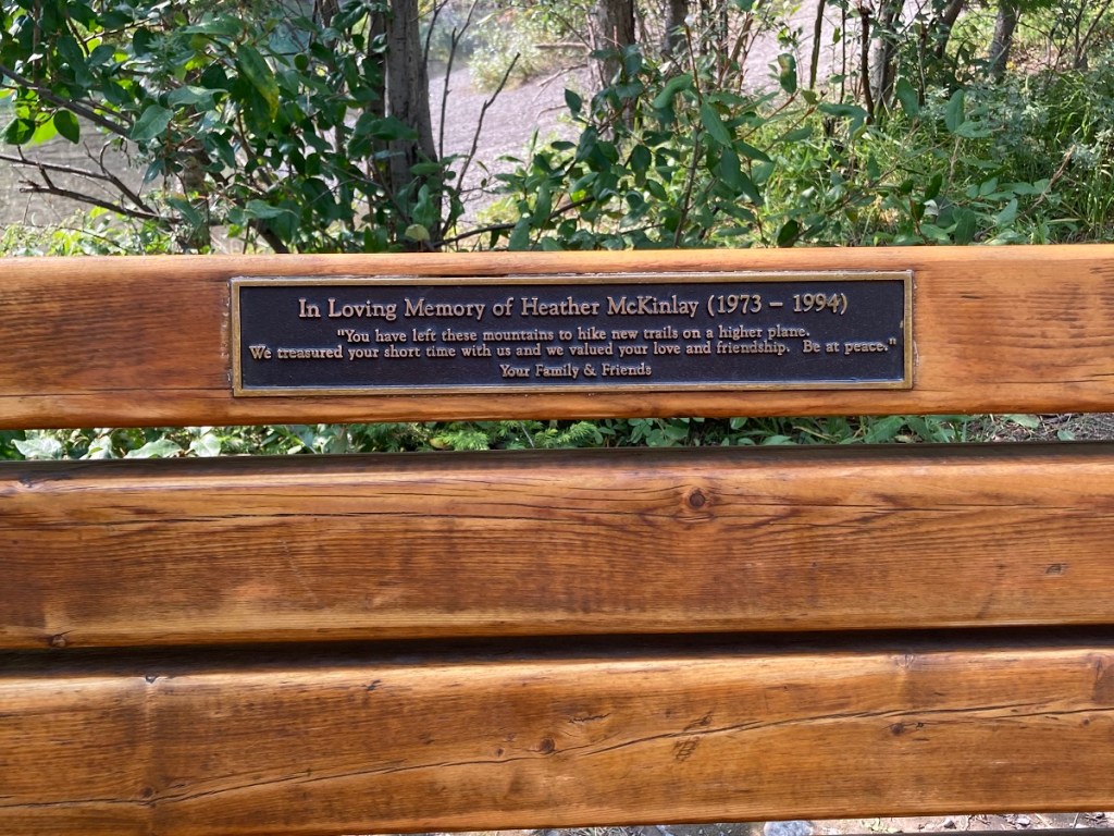 Grassis Lakes memorial benches