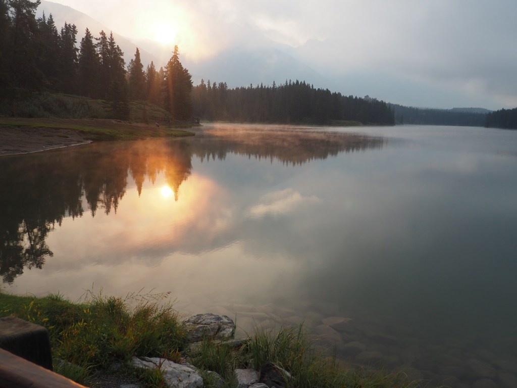 Johnson Lake Sunrise Malik Merchant Simerg Photos