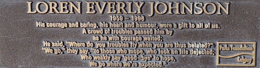 Calgary Edworthy Park Fall Colours, Simergphotos, Aga Khan quote on despondency