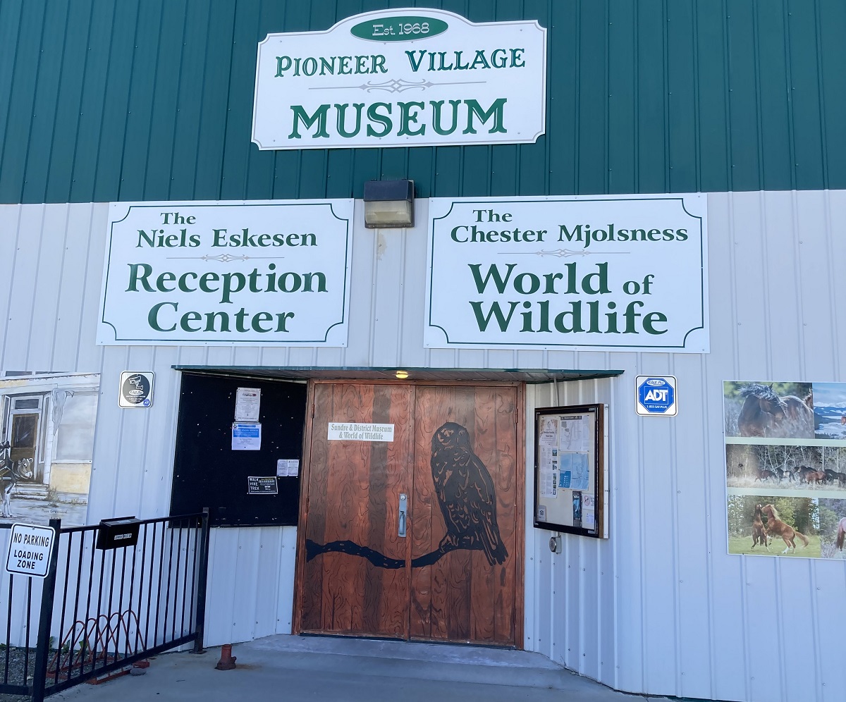 Pioneer Village Museum in Sundre, Alberta