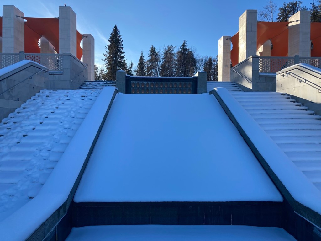 Winter 2023-24 Visit to Aga Khan Garden, University of Alberta Botanic Garden