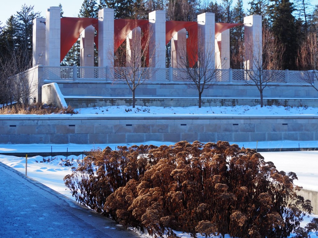 Winter 2023-24 Visit to Aga Khan Garden, University of Alberta Botanic Garden