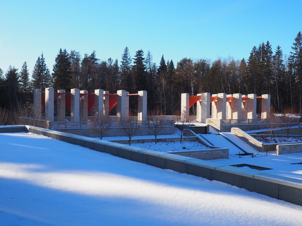 Winter 2023-24 Visit to Aga Khan Garden, University of Alberta Botanic Garden Malik Merchant Simerg