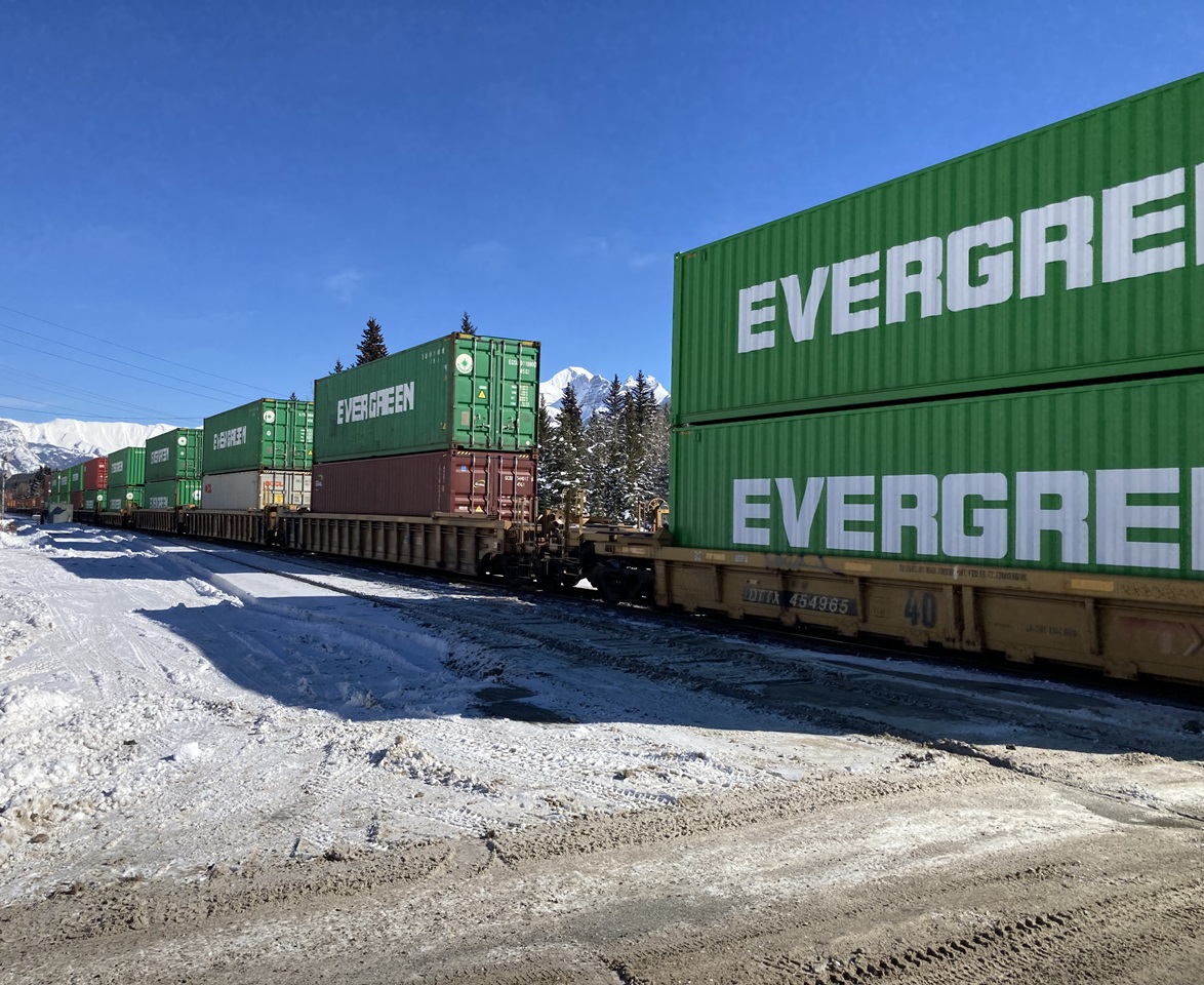 CP Rail Banff National Park Winter 2023/24, Simerg Photos, Malik Merchant