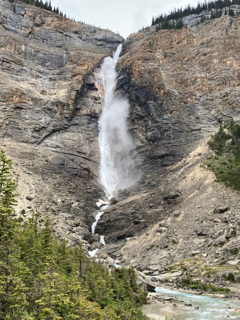 Takakkaw Falls, Yoho National Park, BC, June 21, 2024. Photograph: Malik Merchant/Simerg Photos.