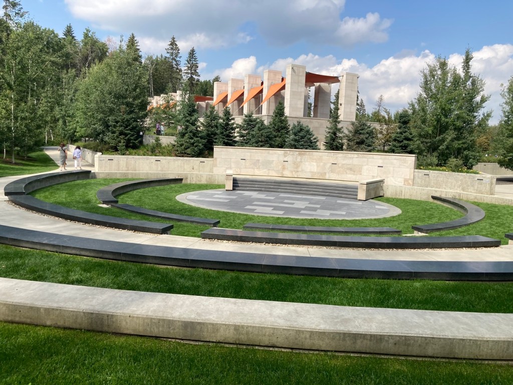 2024 Aga Khan Garden Amphitheatre and Talar building