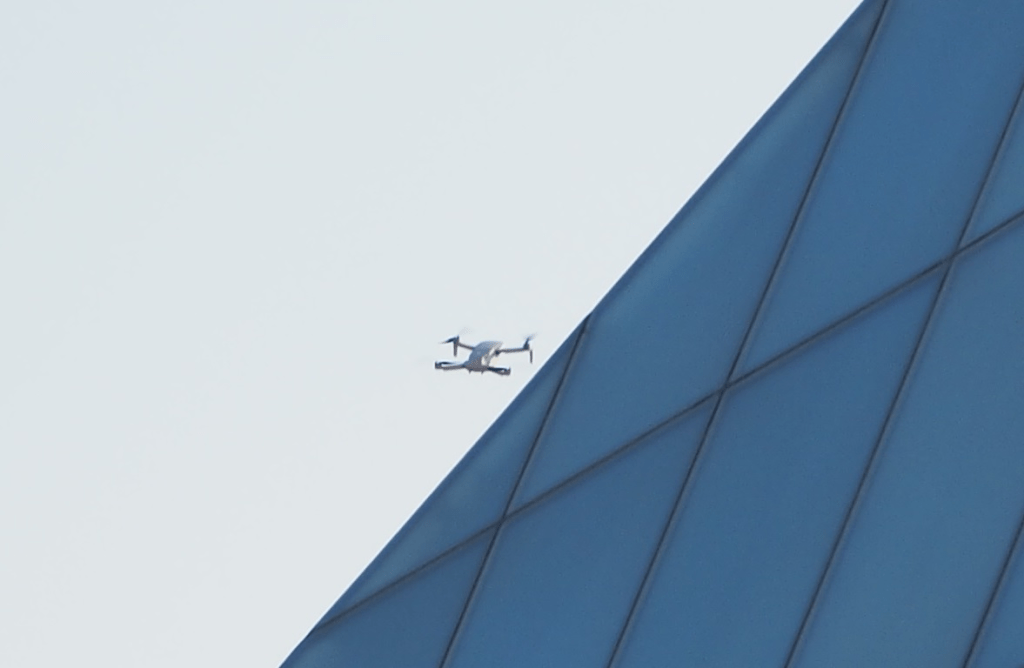 Drone at smaili Jamatkhana Toronto 