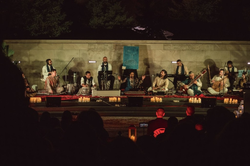 2024 Aga Khan Garden Sufi Concert Shabnam Merali and group simergphotos