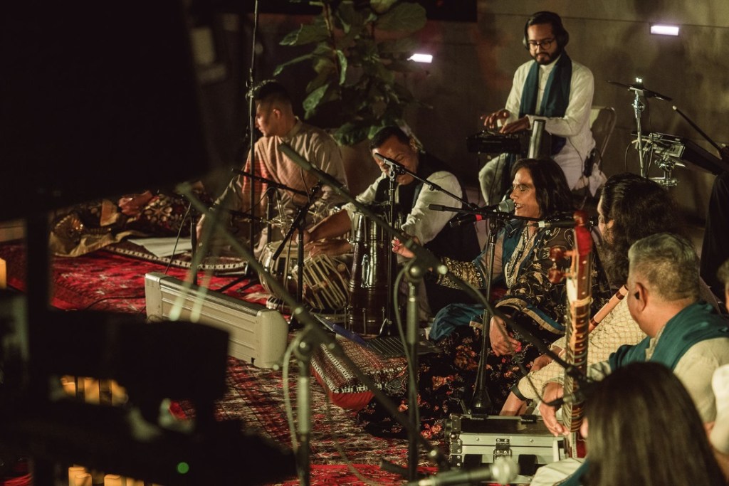 2024 Aga Khan Garden Sufi Concert Shabnam Merali and group Simerg Photos Simergphotos