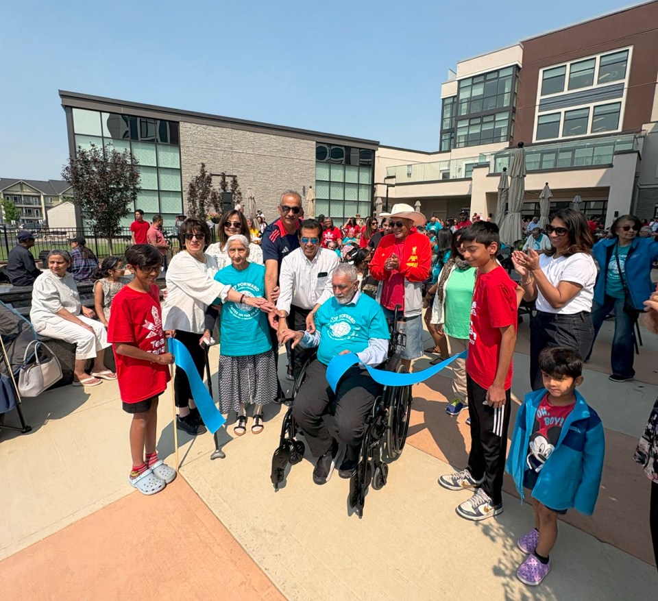the Aga Khan Foundation World Partnership Walk, Generations Calgary, June 8, 2025. Photograph: Malik Merchant / Simerg Photos.