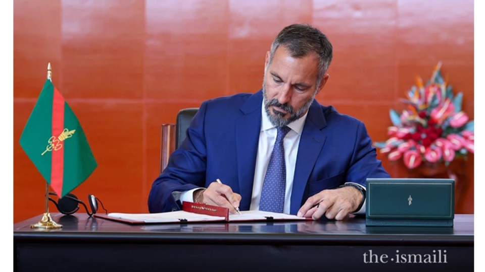 His Highness the Aga Khan in Mozambique