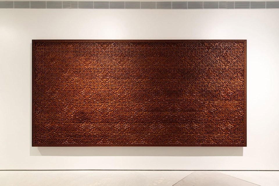 Ismaili Center Houston artwork