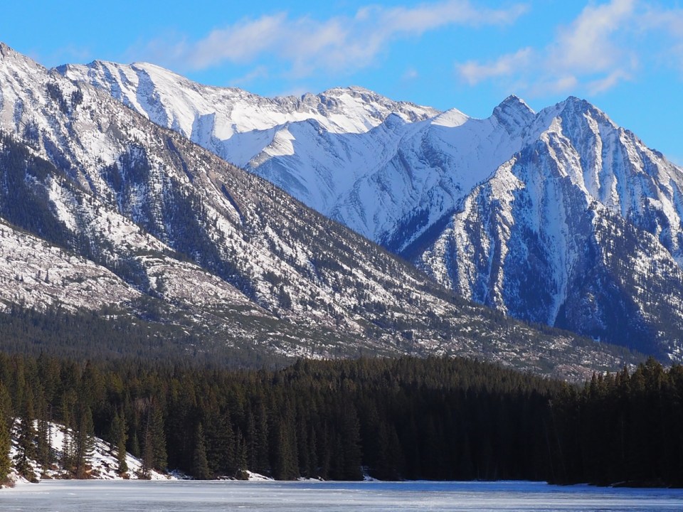 View from Johnson Lake