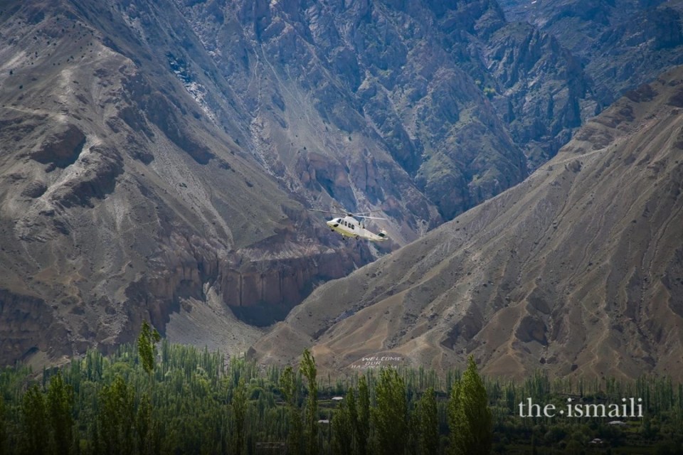 The Aga Khan in Pakistan's mountains